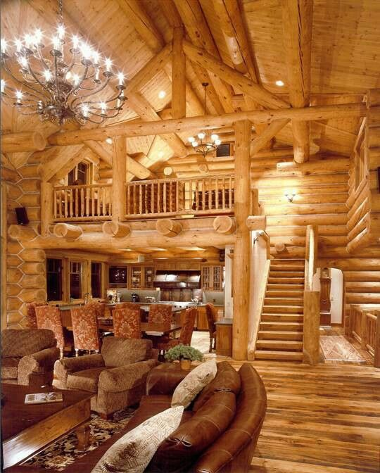 Wooden Log Cabin